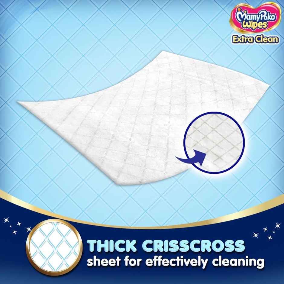 MamyPoko Extra clean wipes (72)