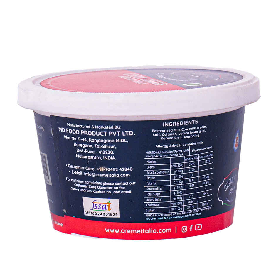 Cremeitalia Korean Chilli Cream Cheese