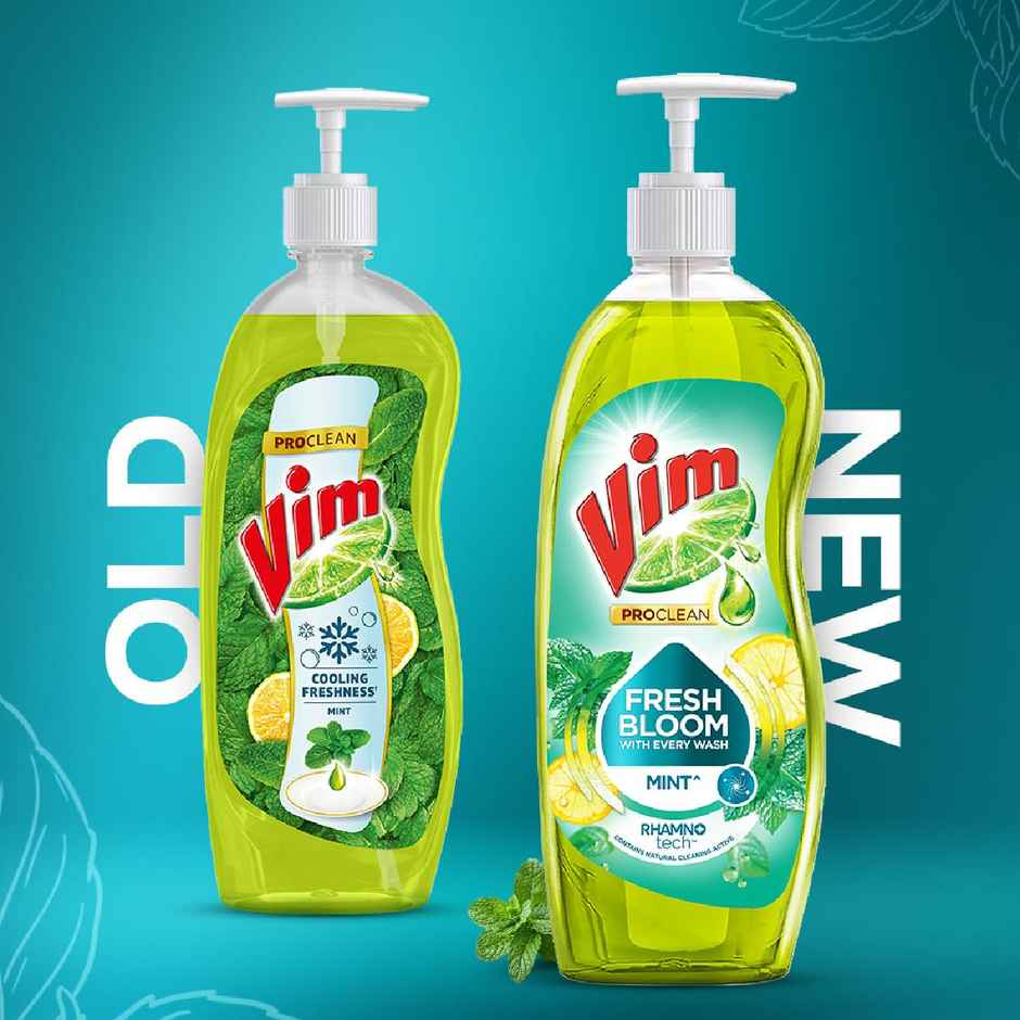Vim Cooling Freshness Mint Dishwash Liquid