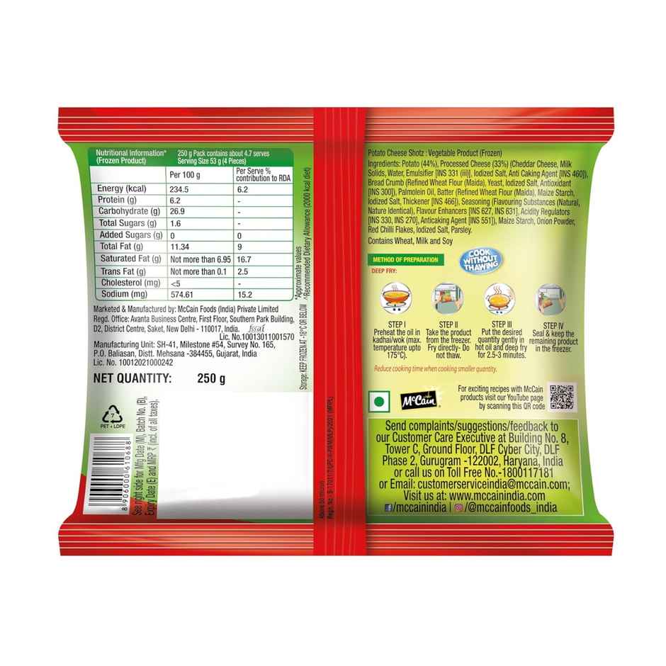 McCain Potato Cheese Shotz | Party Snack