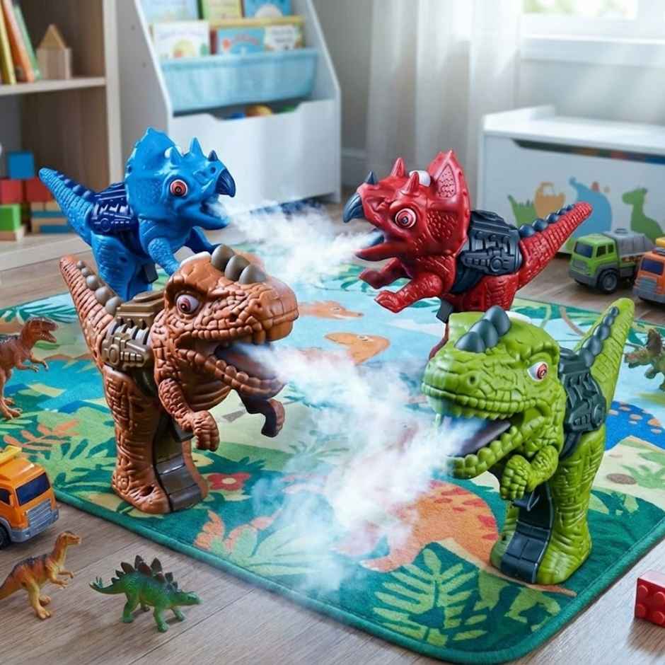 Toytales Dinosaur Toy Gun | T-Rex Animal Figures Toys For Kids | Assorted