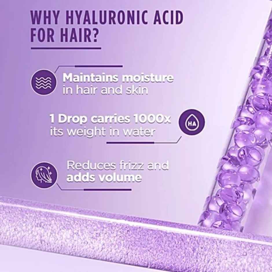 L'Oreal Paris Hyaluron Moisture Shampoo with Hyaluronic Acid for Dry & Dehydrated Hair