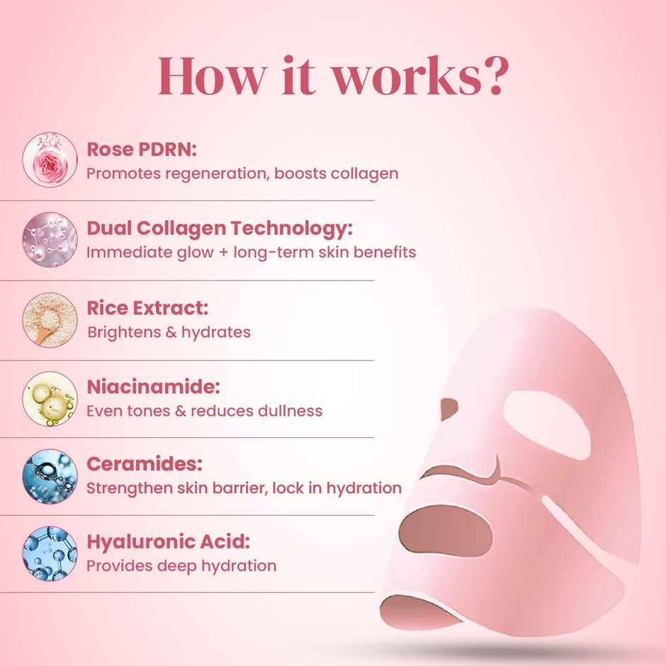 Clayco Rice & Ceramide Collagen Sheet Mask with PDRN