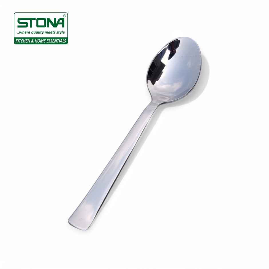 Stona Stainless Steel Spoon Set of 6 | Heavy