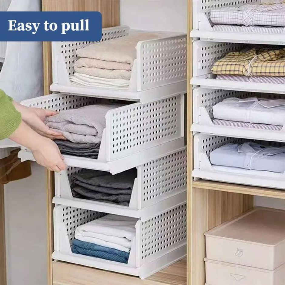 Homestrap Stack It Up Stackable Cloth Organizer Combo