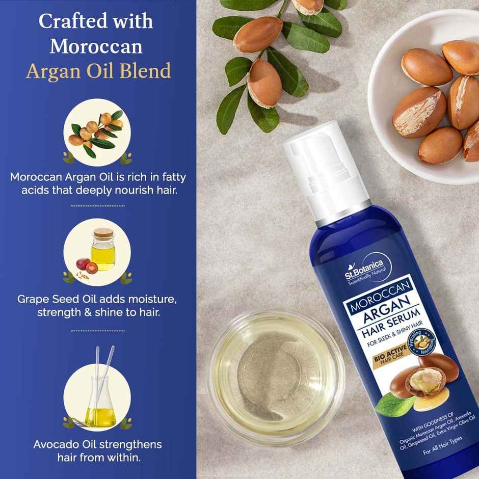 St.Botanica Moroccan Argan Hair Serum