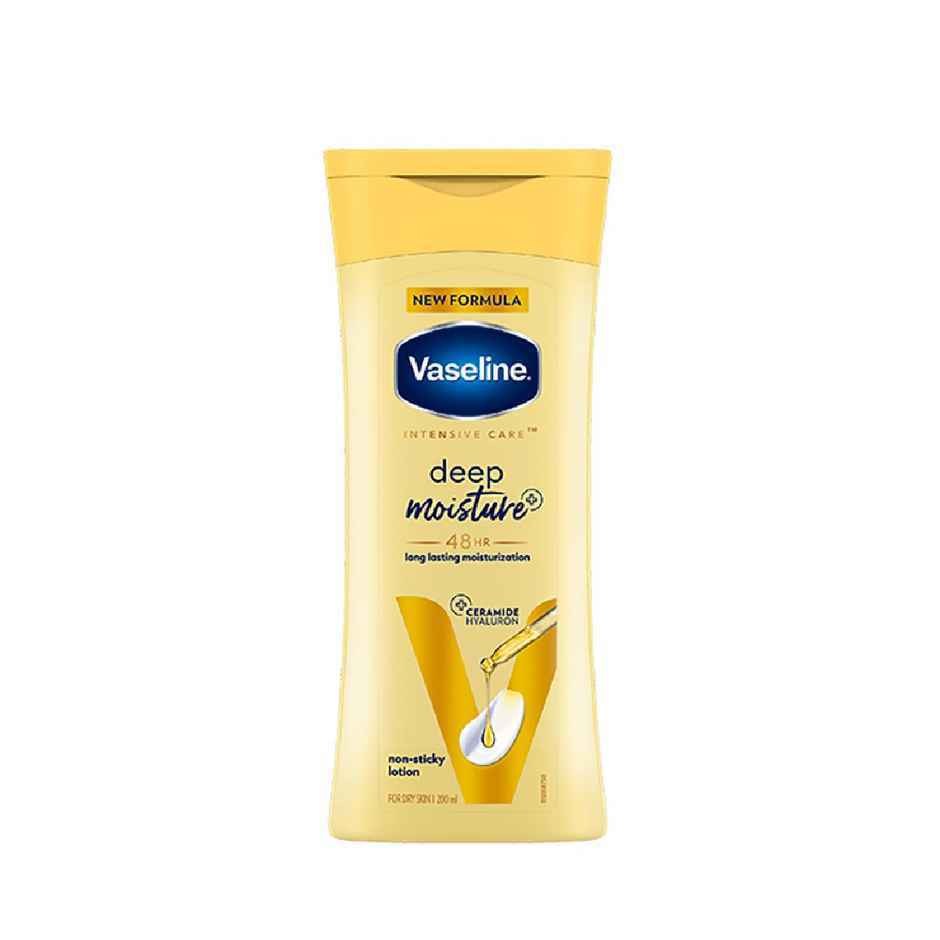 Vaseline Deep Moisture Body Lotion With Ceramide Hyaluron | 10X More Moisture | For Dry Skin
