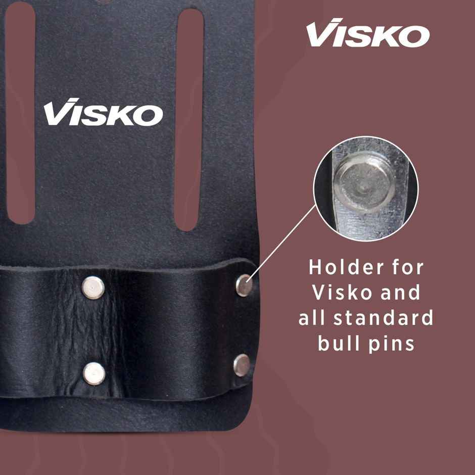 Visko VLB 020 Leather 2 Spanner Holder Heavy Duty Leather Tool Holster