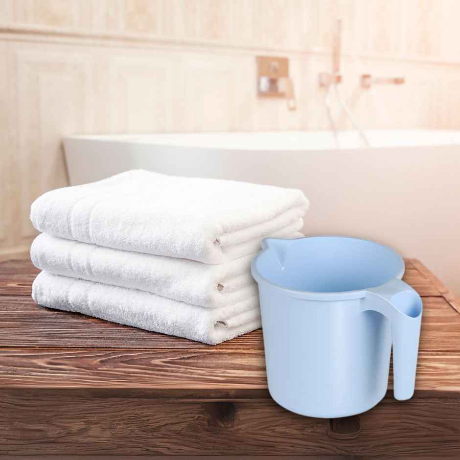 Joyo Plastics Dolphin Bathroom Mug - 1100 ml (Colour May Vary)