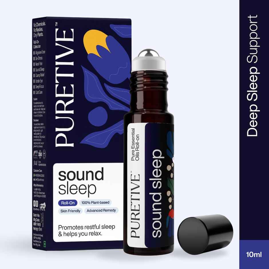 Puretive Sound Sleep Roll On for Deep Sleep and Relaxation
