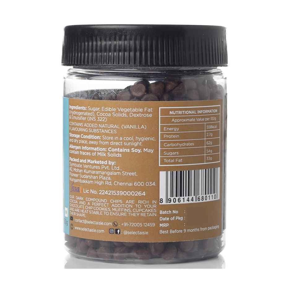 The Select Aisle Dark Chocolate Chips | Ideal for Desserts
