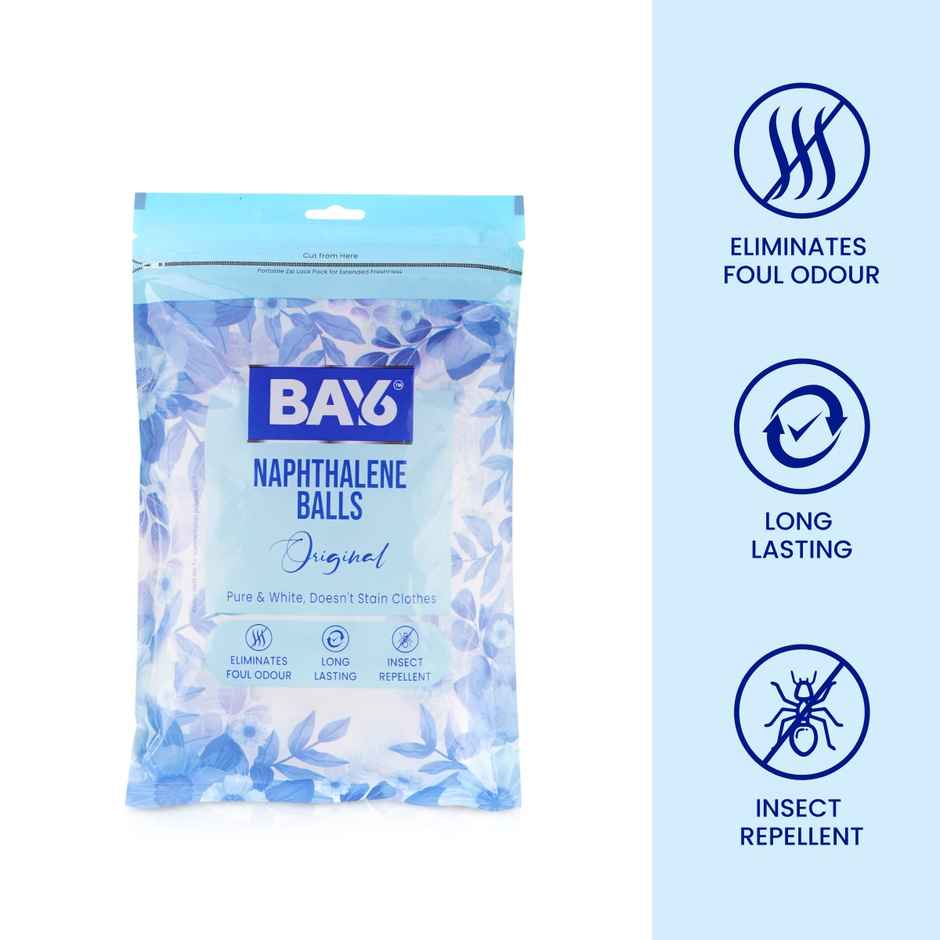 BAY6 Naphthalene Balls Insect Repellent Long Lasting