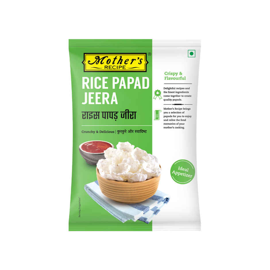 Mother's Recipe Rice Papad - Jeera