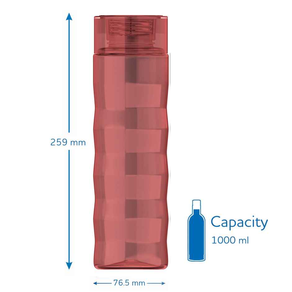 Kolorr Ringo 1L Red & Blue | Pack of 2 vibrant colors for convenience