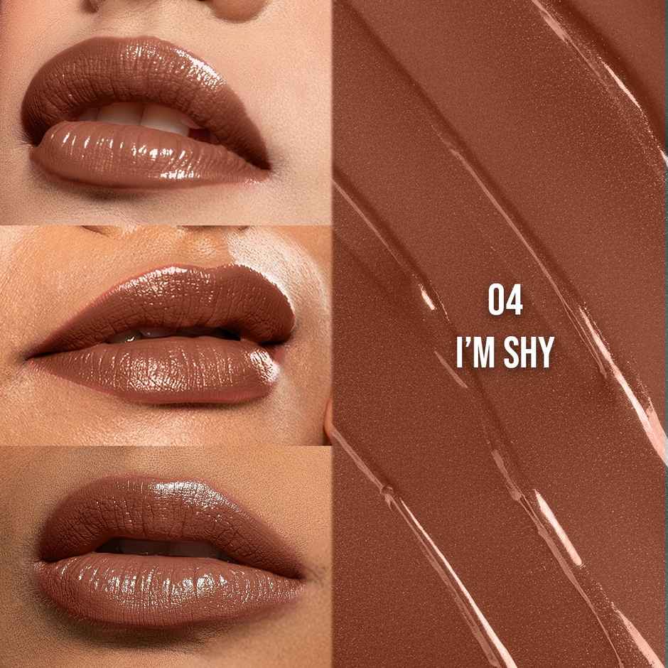 Staze 9to9 Gloss Lock 2-in-1 Liquid Lipstick | 04 I'm Shy
