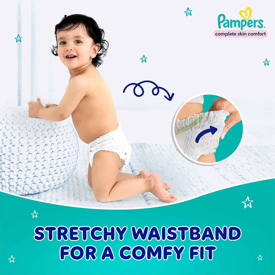 Pampers Complete Skin Comfort Pants, Anti-Rash Blanket, Lotion With Vitamin E & Aloe Vera | 3Xl