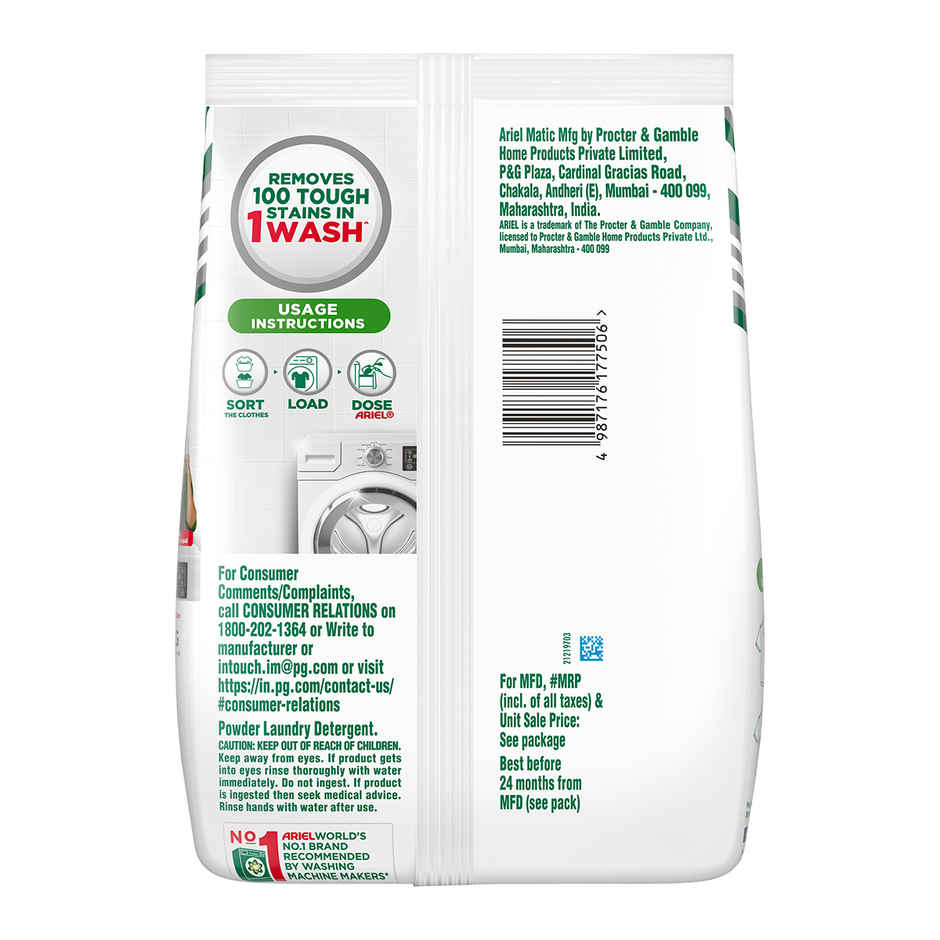 Ariel Matic Front Load Detergent Powder