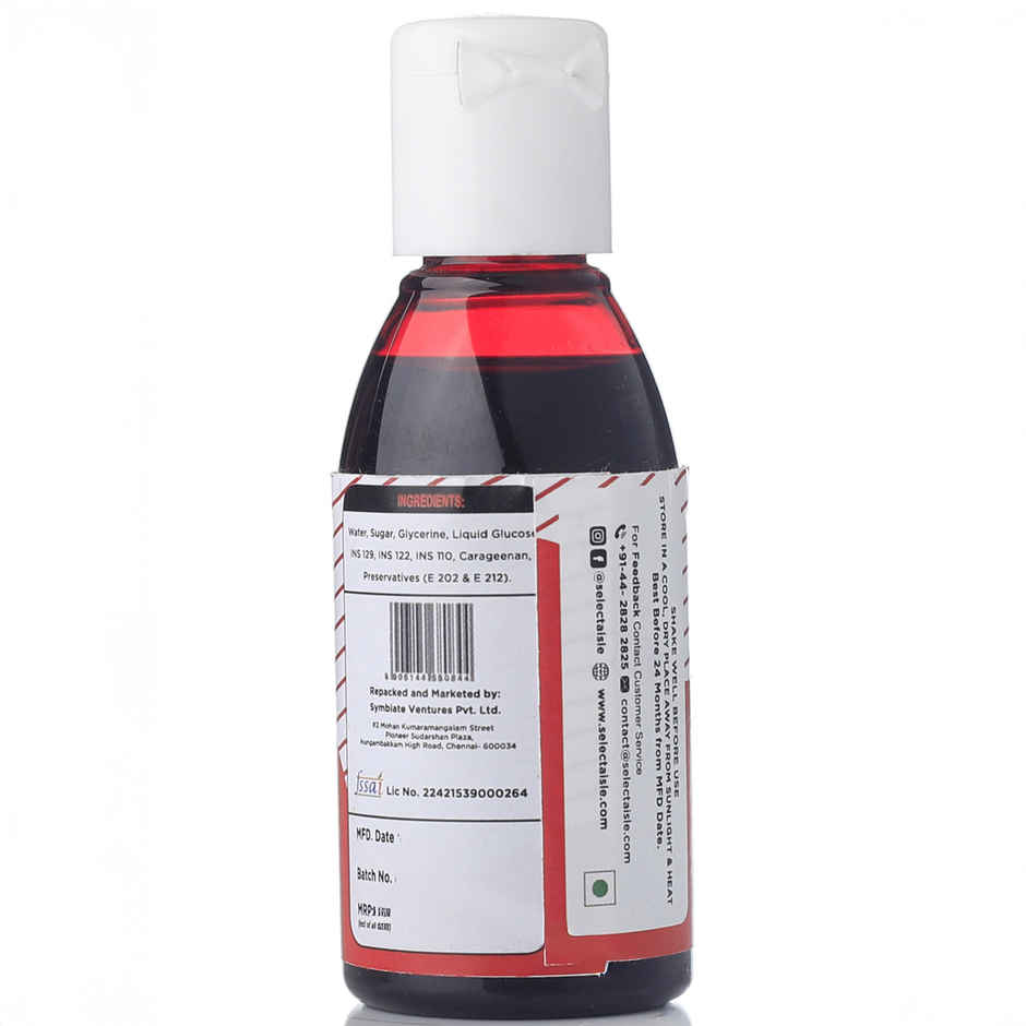 The Select Aisle Red Gel Food Colour | Baking Ingredient