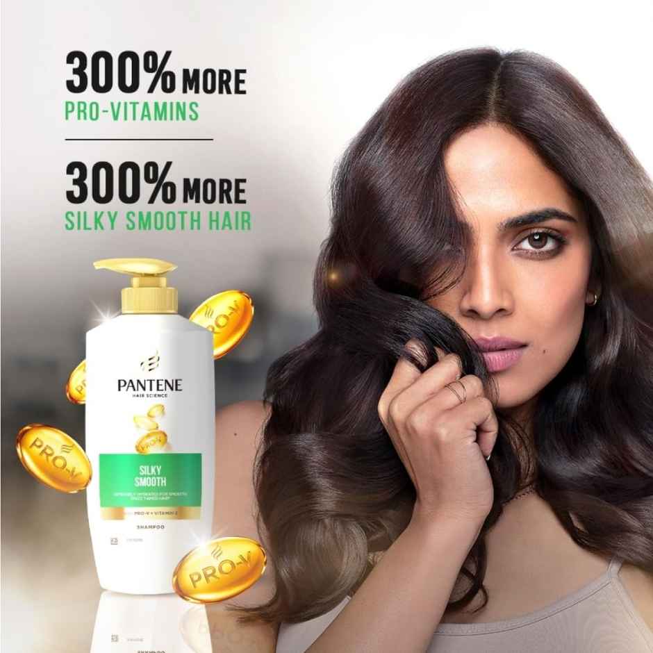 Pantene Pro-V Advanced Hairfall Solution, Silky Smooth Care Shampoo