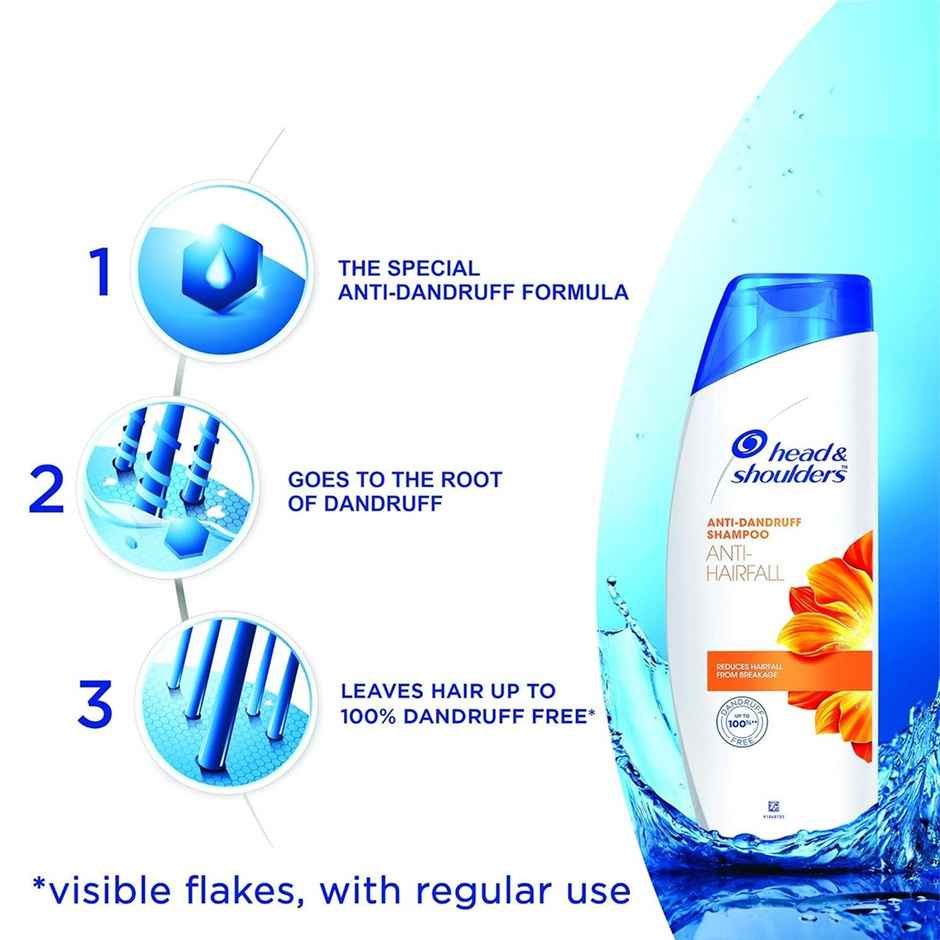 Head & Shoulders Anti Dandruff Anti Hairfall Shampoo