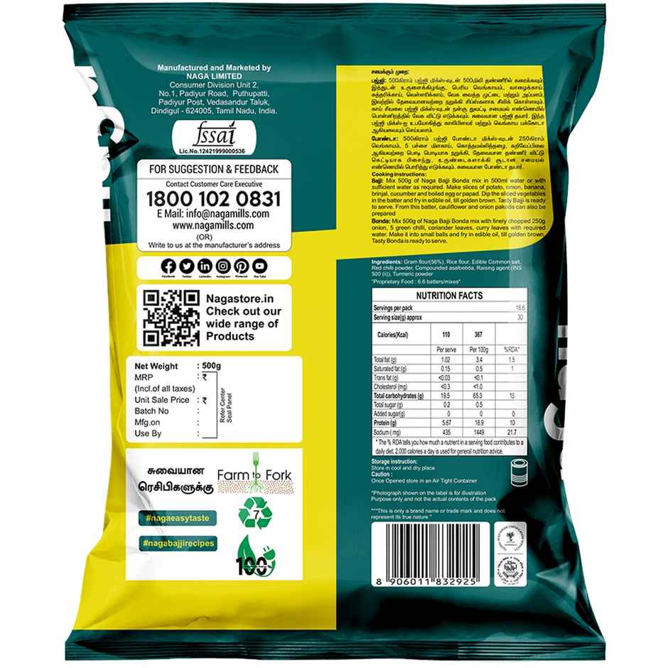 Naga Bajji Bonda Mix