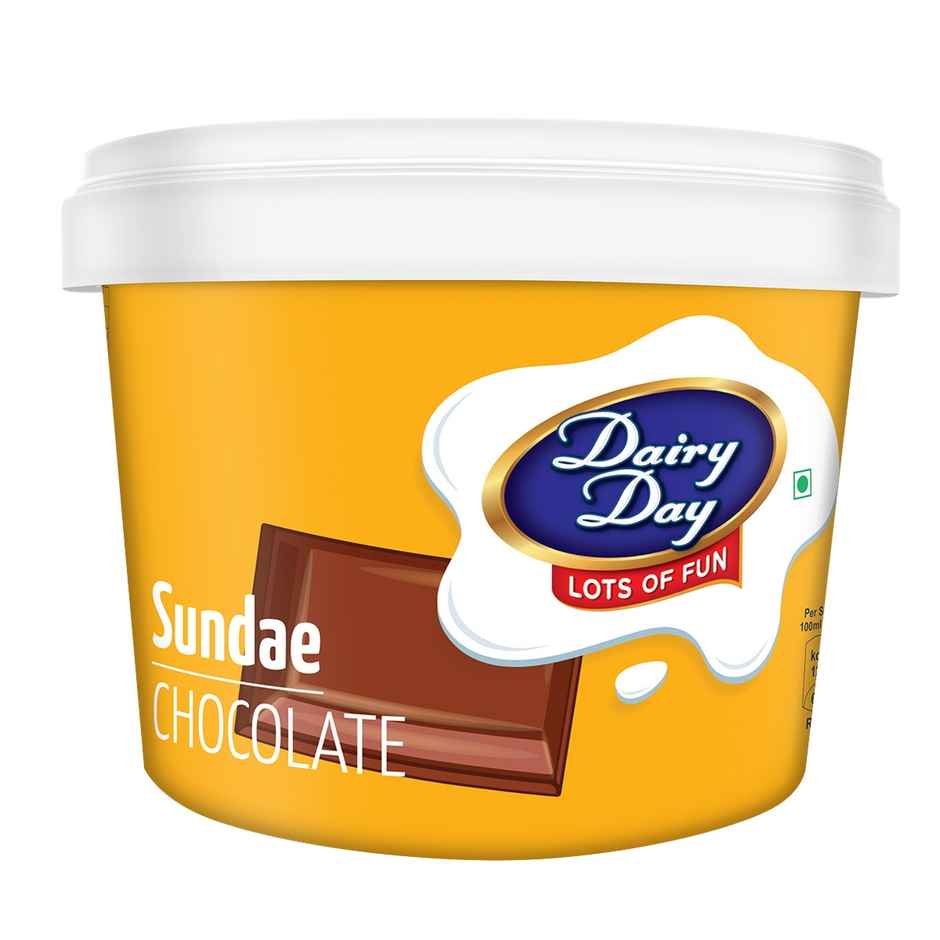 Dairy Day Sundae Chocolatey Ice Cream Tub