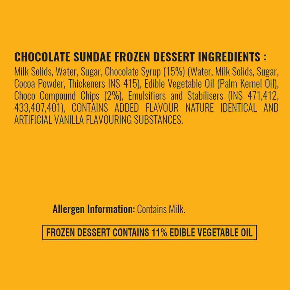 Dairy Day Sundae Chocolatey Ice Cream Tub