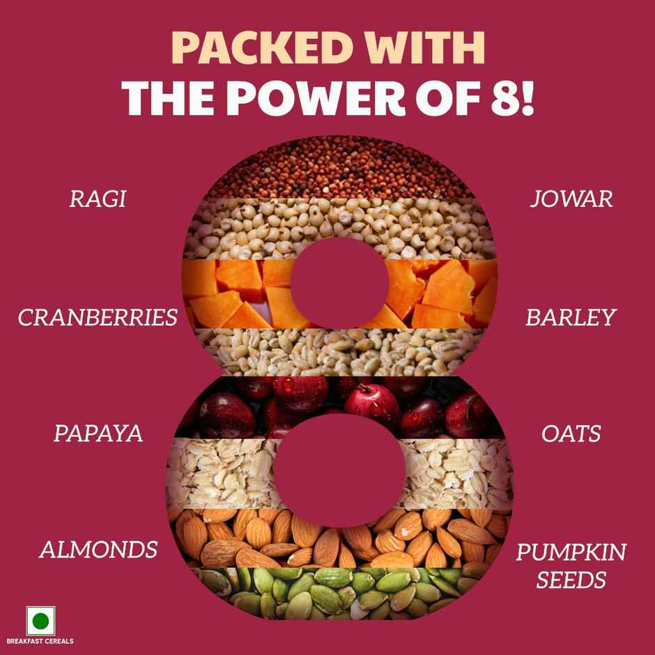 Right Shift Millet Oatmeal | High Protein & Fibre, No preservative | Sweetened with Jaggery