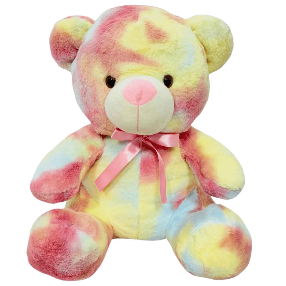 Toytales Teddy Bear Soft Toy | Plushie | Rainbow Stuffed Animal | Toys For Kids