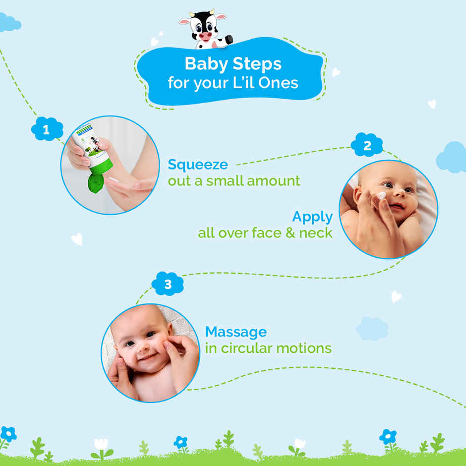Mamaearth Milky Soft Baby Face Cream With Muru Muru Butter