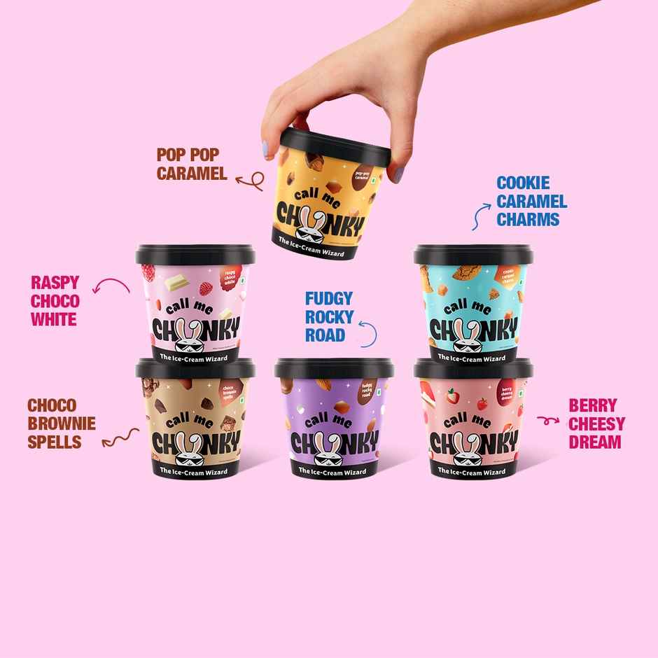 Call Me Chunky Pop Pop Caramel Ice Cream