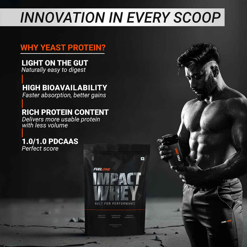 FUELONE Impact Whey Protein Powder | Cold Coffee