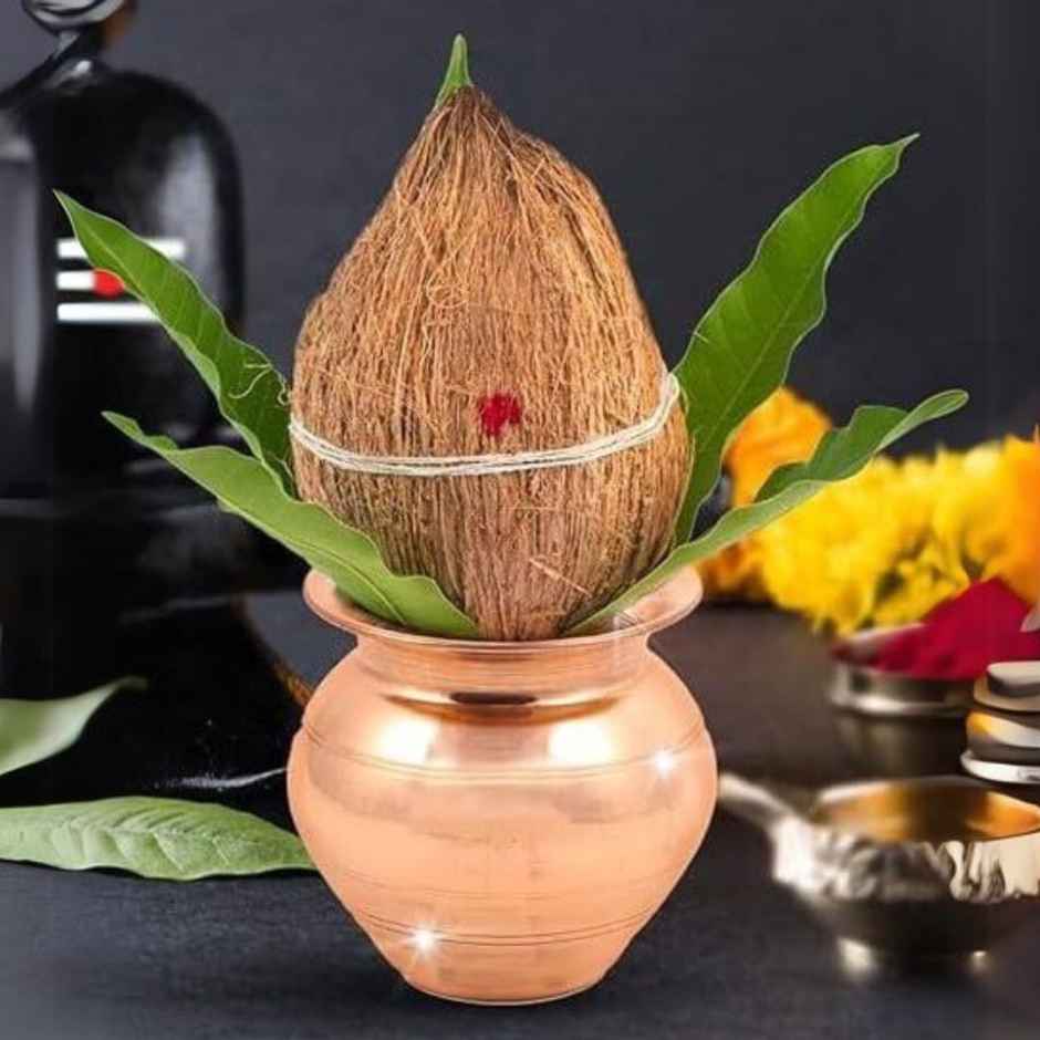 Copper Kalash for Pooja | Jai Kashi