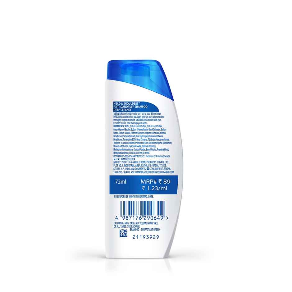 Head & Shoulders Deep Cleanse Dandruff Shampoo