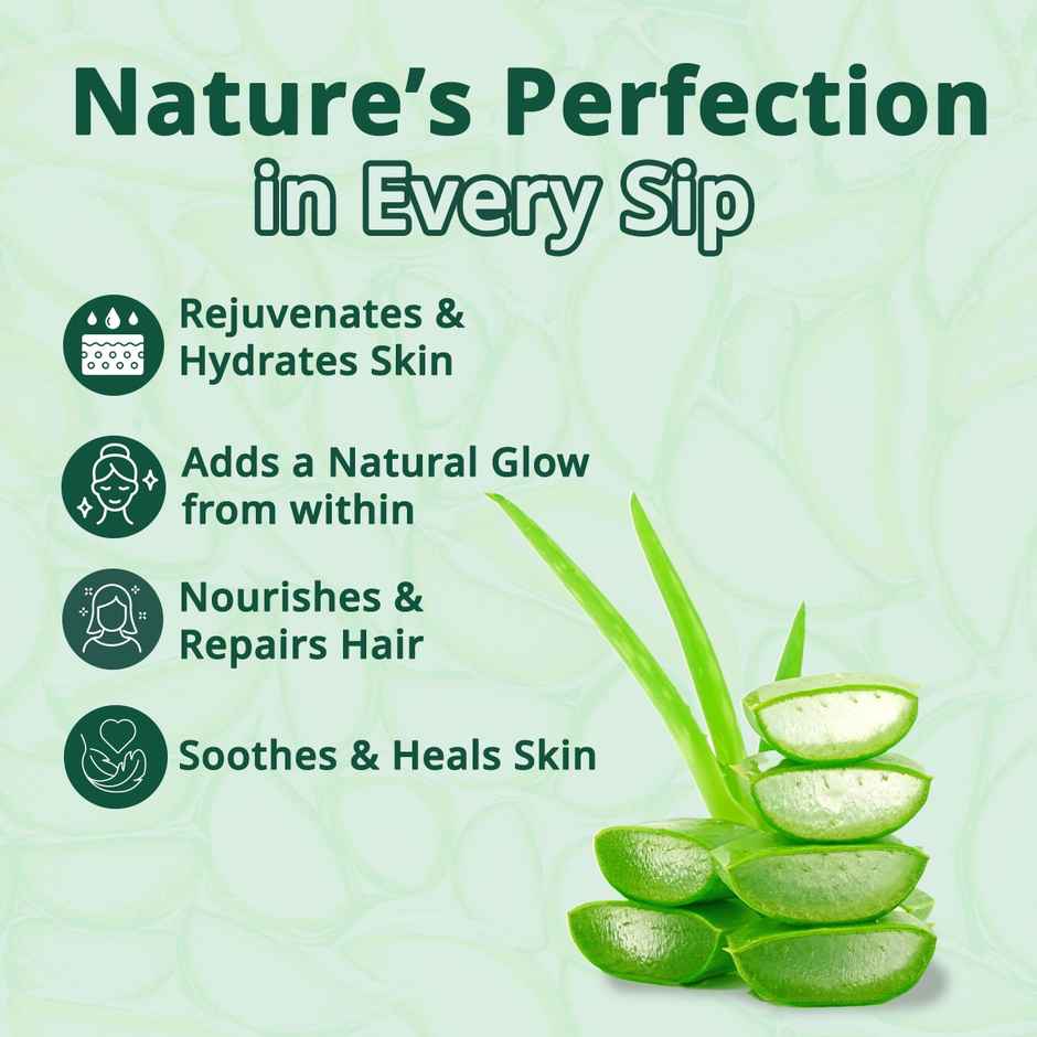 Vansaar 45+ Aloe Vera Juice