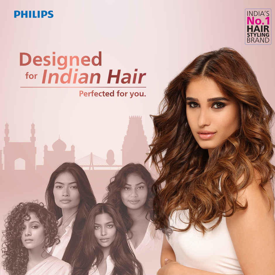 Philips India's No.1 Hair Styling Brand Selfie Hair Straightener | HP8302/06