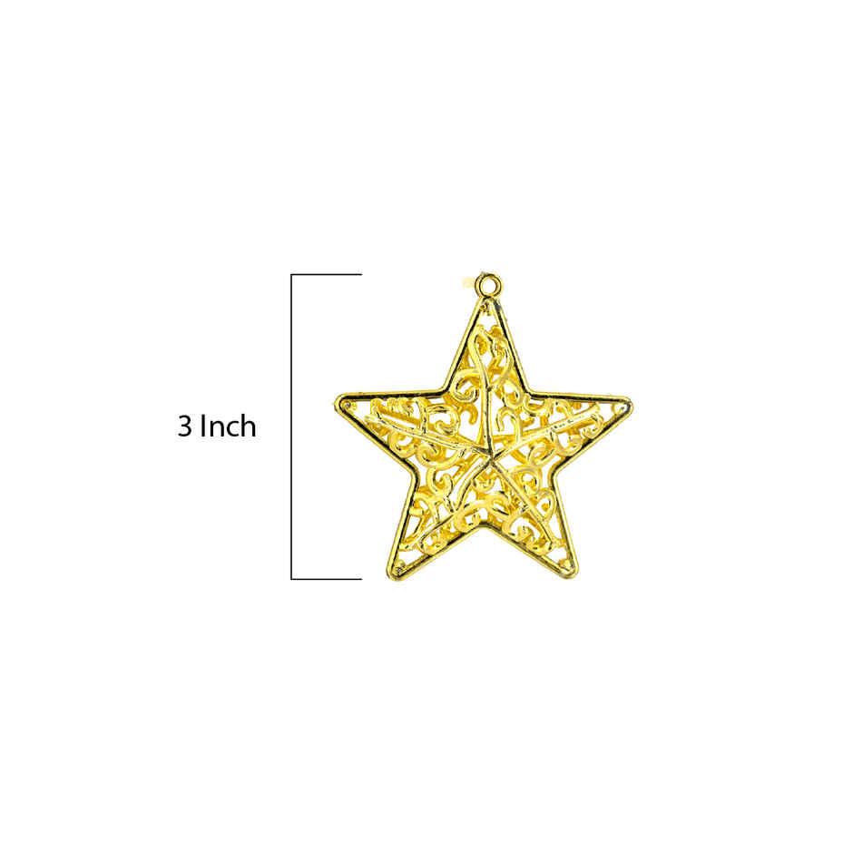 Christmas Tree Star Ornaments | Multicolour | Gullak