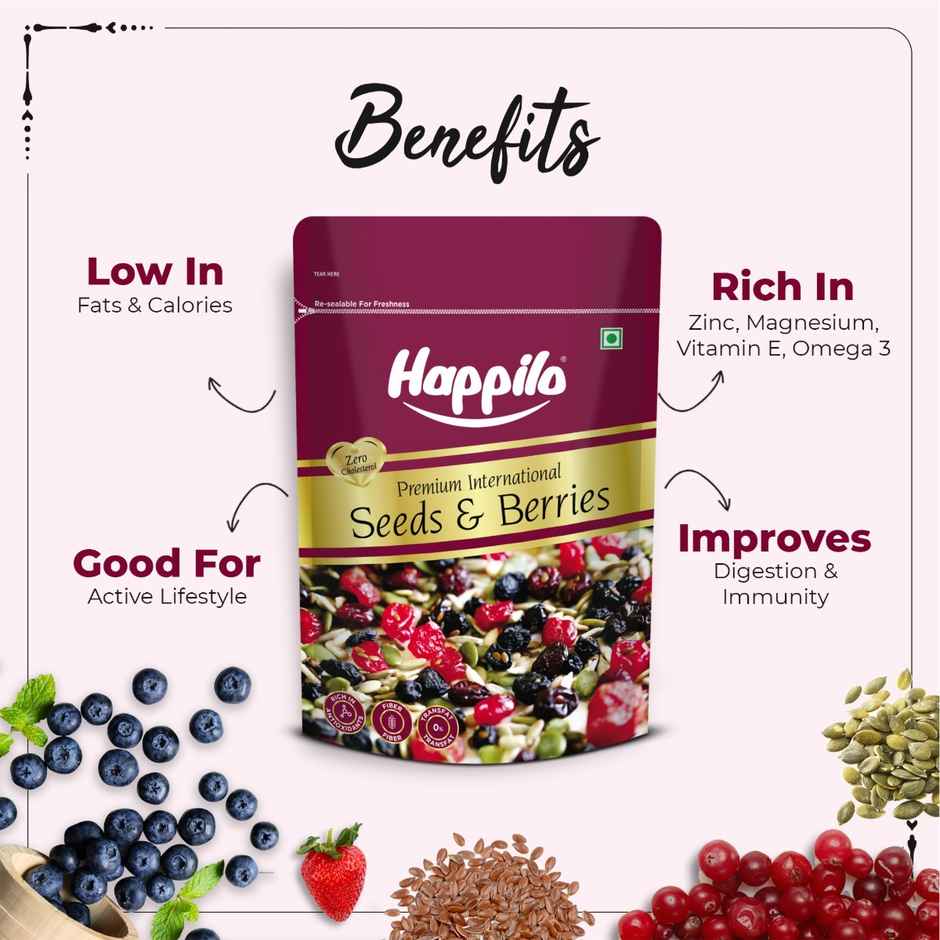 Happilo Premium International Seeds & Berries Mix