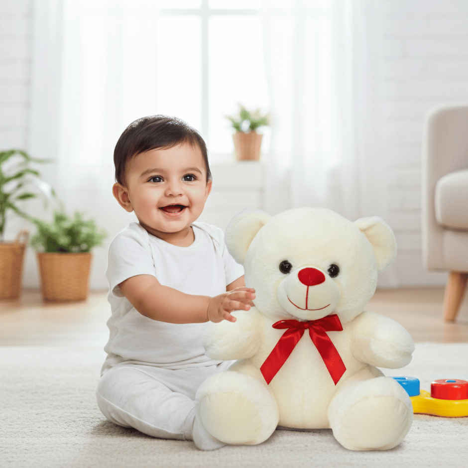 Toytales Teddy Bear Soft Toy | Birthday Gift | Plushie | Stuffed Toys | Gift For Kids 40 cm