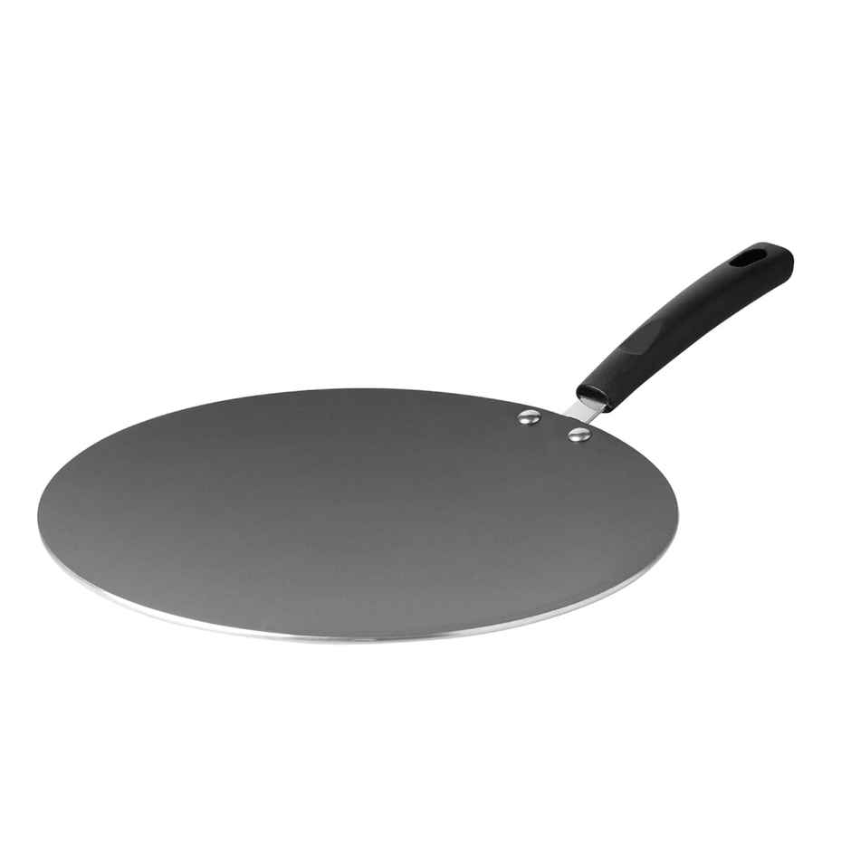 Fackelmann Quartz Nonstick Concave Tawa 28Cm, German Technology, Roti/Chapati/Paratha Tava