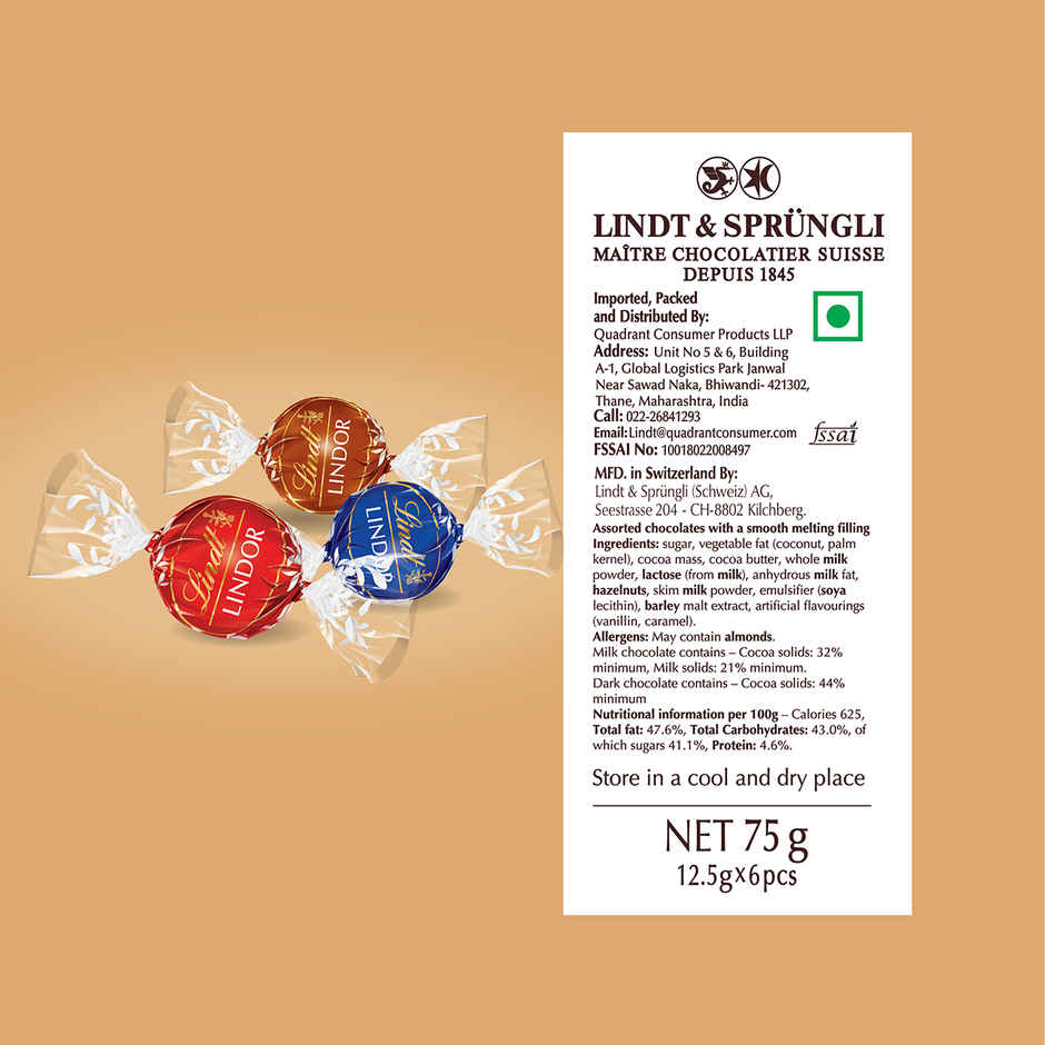 Lindt Lindor Assorted Gift Box Combo