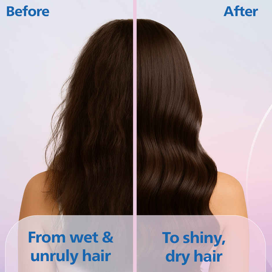 Philips India's No.1 Hair Styling Brand - Hair Dryer 1000W|HP8100/60 Blue|For Indian Hair