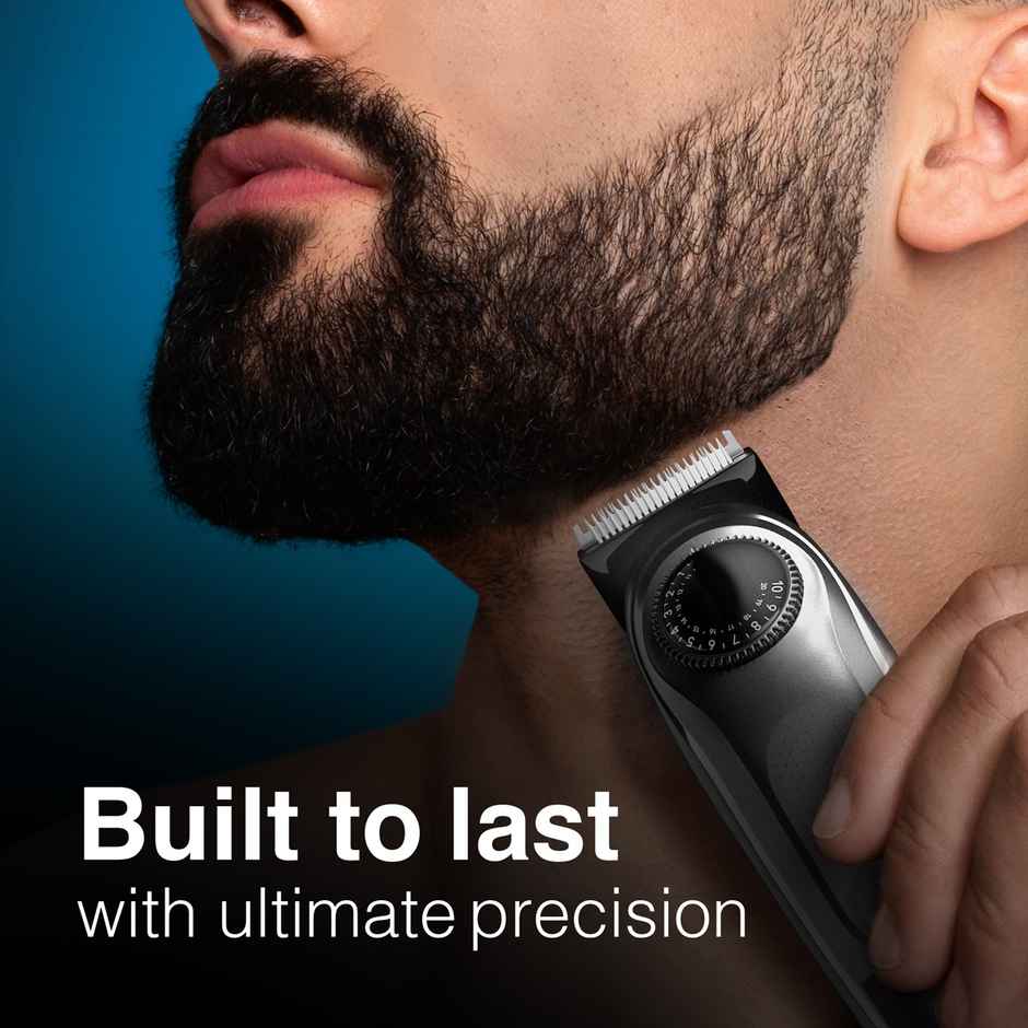 Braun Beard Trimmer 5 BT5410 For Men Style Edge Lifetime Sharp Blades - Space Grey