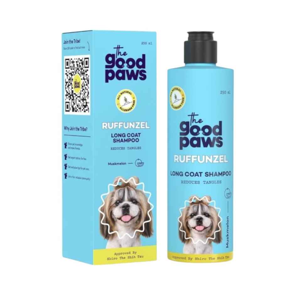 The Good Paws Ruffunzel Long Coat Dog Shampoo