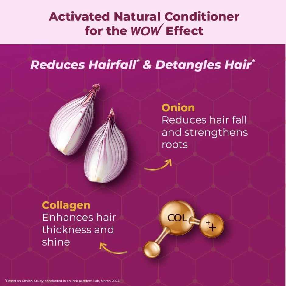WOW Skin Science Onion and Black Seed Conditioner 