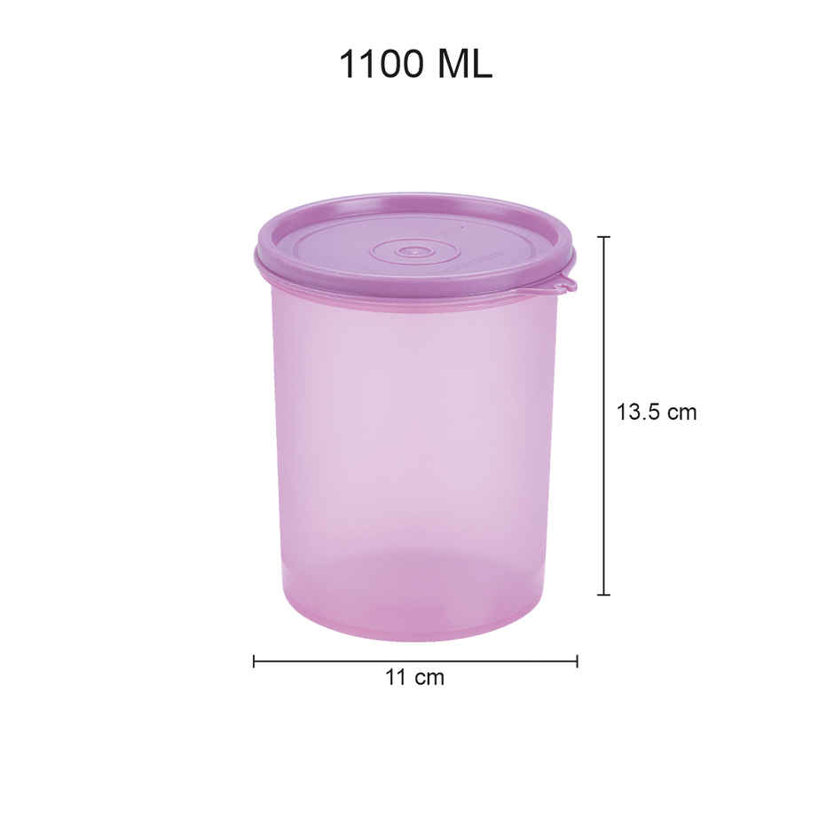 Joyo Fresherware Modular Airtight Plastic Storage Container for Multistorage,1100 ml-Assorted