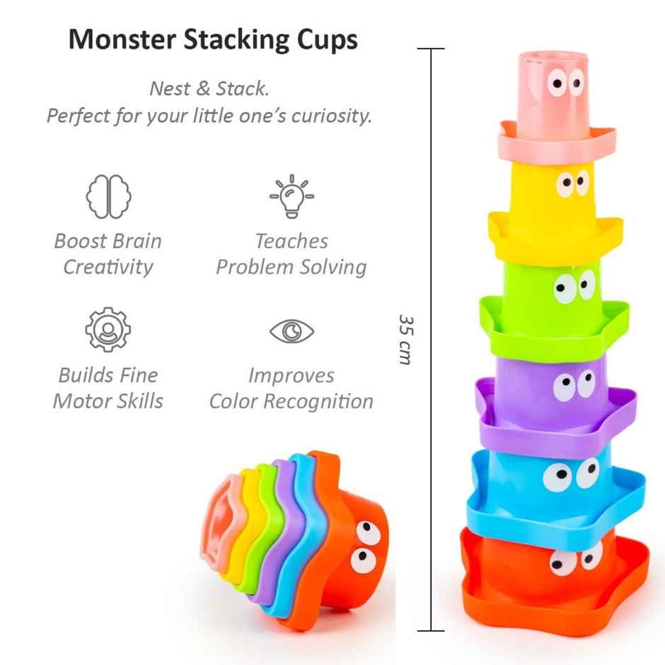 Ratna's Monster Stacking Cups