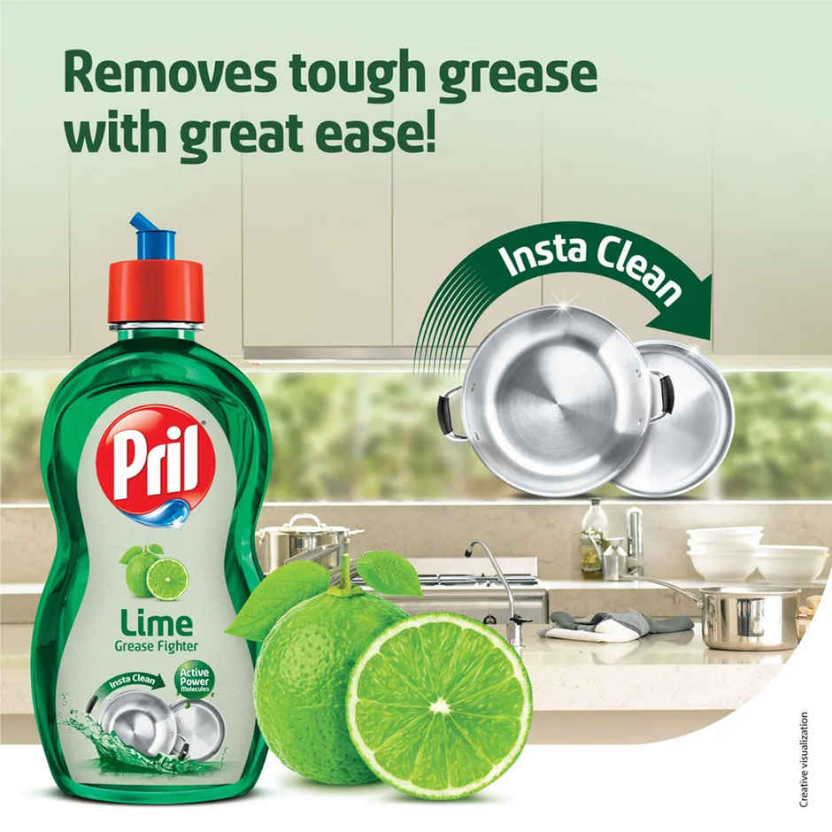 Pril Lime Dishwash Liquid