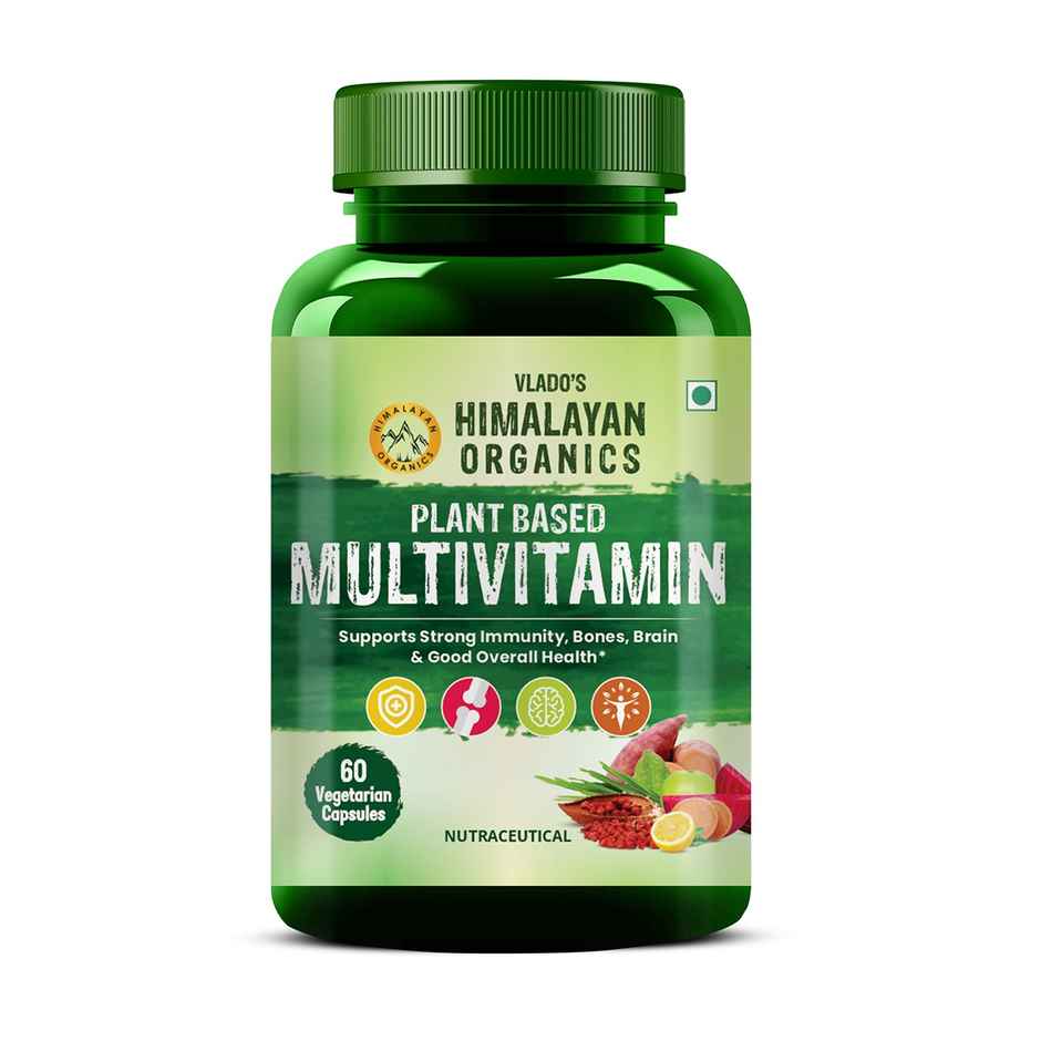 Vlado's Himalayan Organics Plant Based Multivitamin 60 VEG Capsules