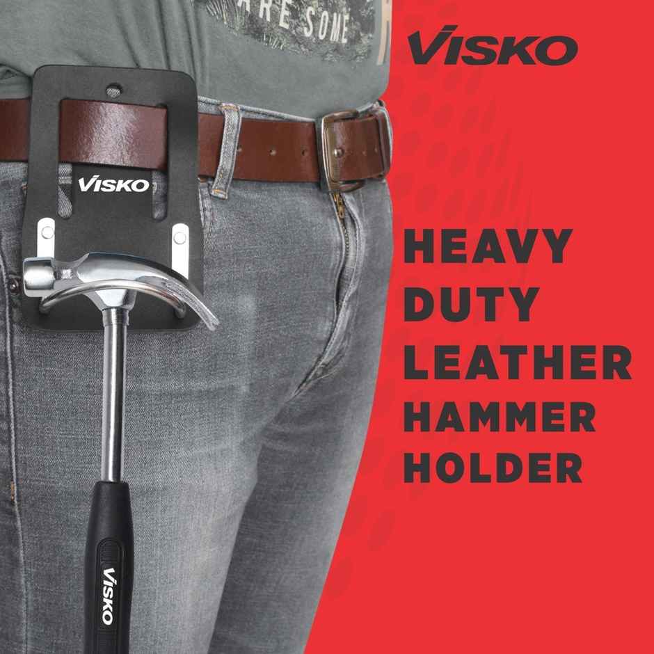 Visko Vlb 018 Leather Hammer Holder Heavy Duty Leather Tool Holster | Number Of Pockets - 0